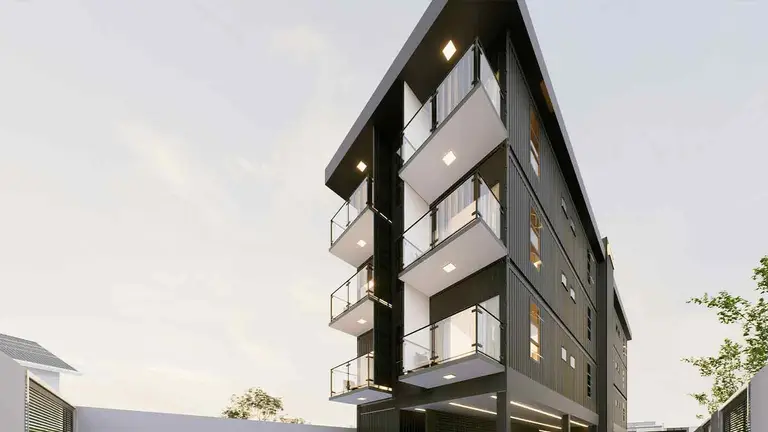 Modern apartment building whose home lienholder can be verified nationwide