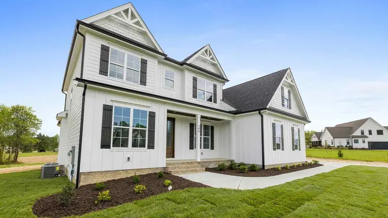 Newly built farmhouse-style home that a title defect could keep from closing