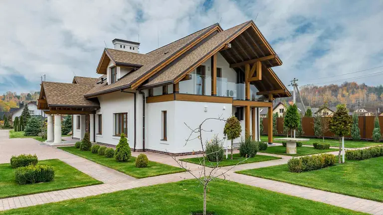 Custom home with landscaped grounds, ownership confirmed after a quiet title action